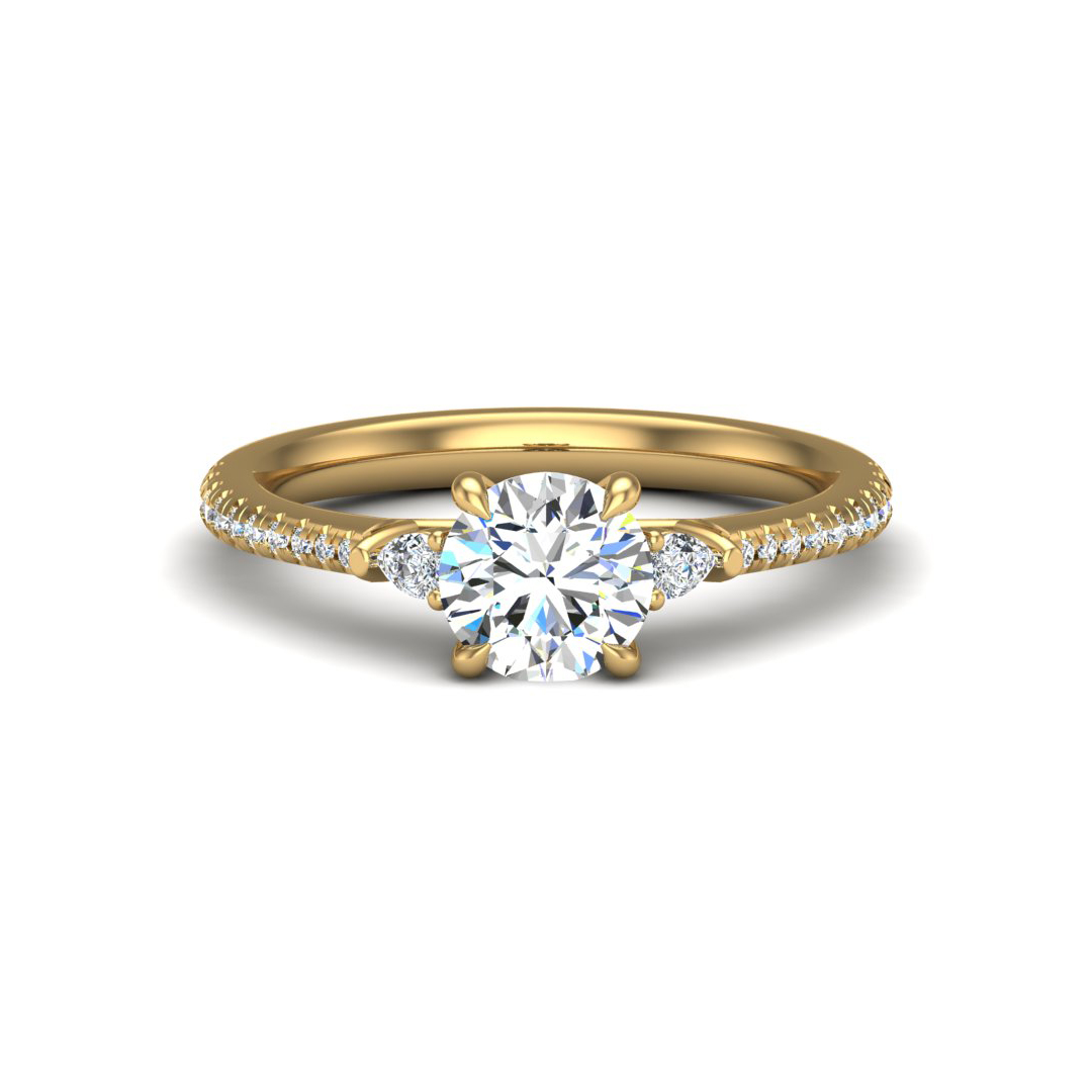 Anaya Pave Engagement Ring